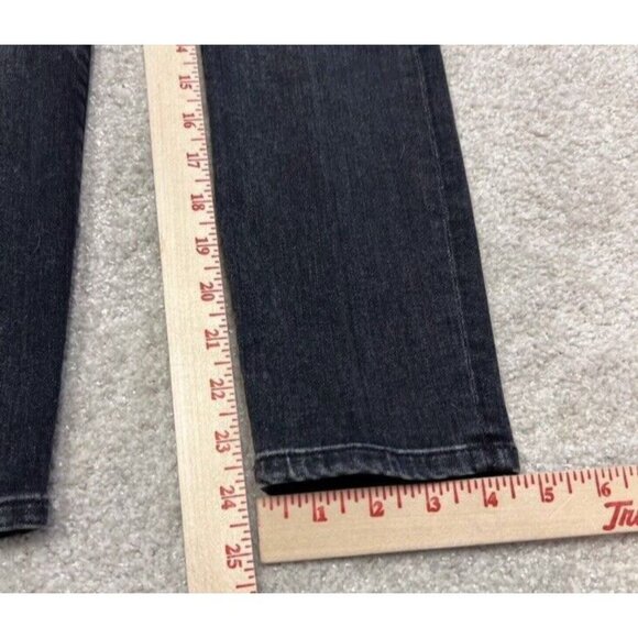 J. Crew Women’s Black Toothpick Skinny Jeans Size 23 Petite Pockets - Picture 3 of 10